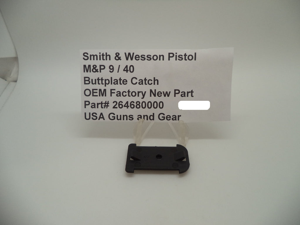 Smith & Wesson M&P 9/40 Buttplate Magazine Catch | OEM 264680000