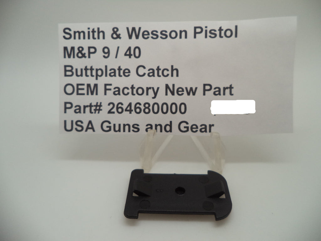 Smith & Wesson M&P 9/40 Buttplate Magazine Catch | OEM 264680000