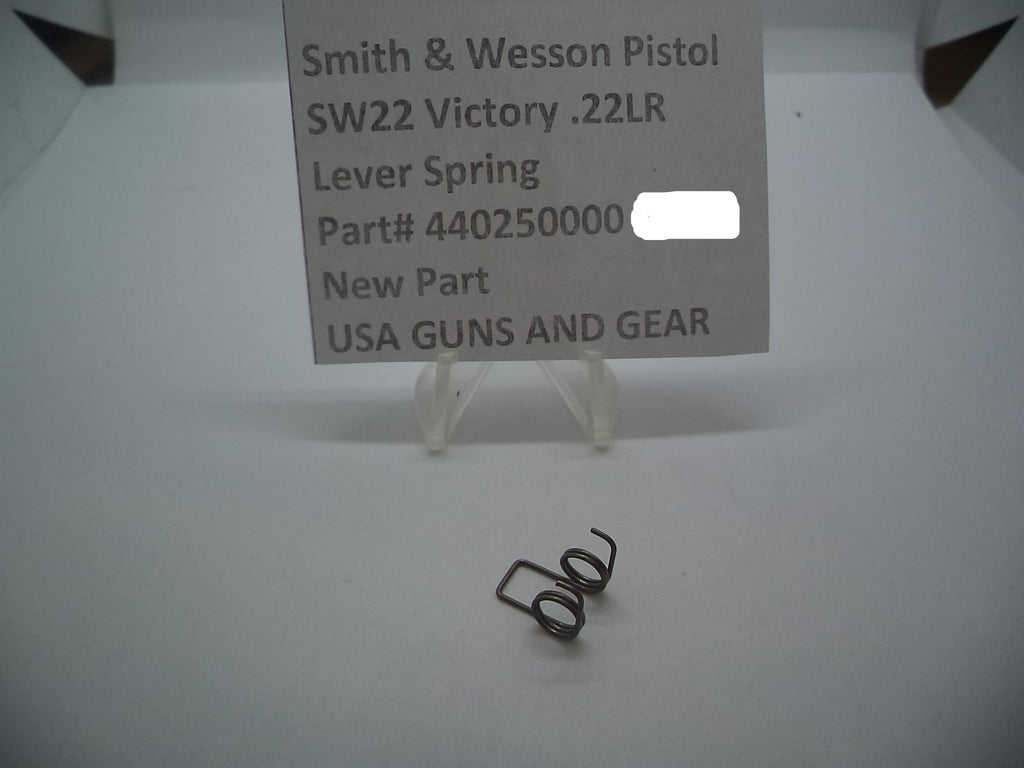Smith & Wesson SW22 Victory Sear Lever Spring 440250000