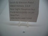 441910000 Smith & Wesson SW22 Victory .22 LR Rear Sight Elevation Nut