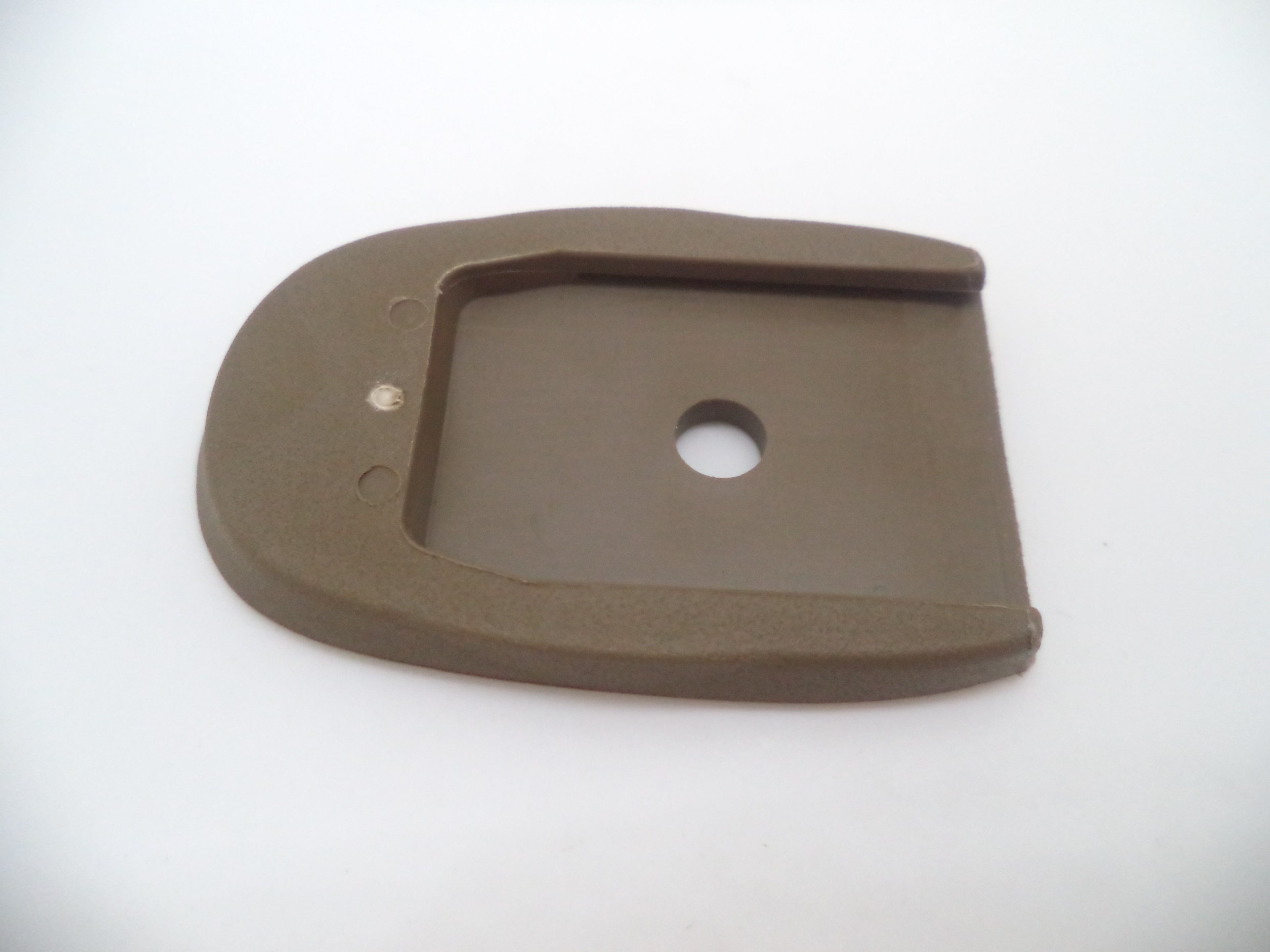 Smith & Wesson M&P9 Full Size Magazine Buttplate - FDE (Round Hole)