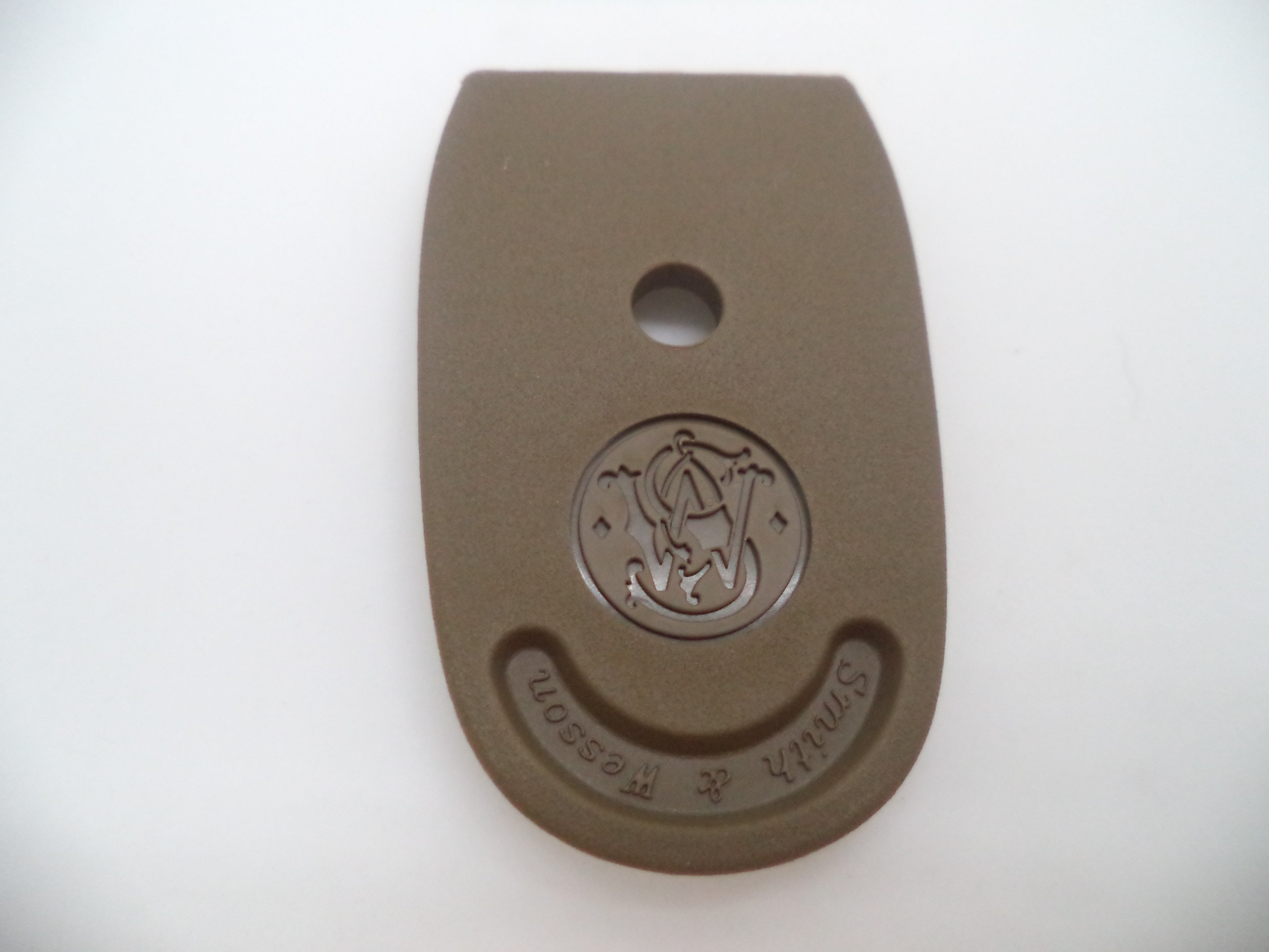 Smith & Wesson M&P9 Full Size Magazine Buttplate - FDE (Round Hole)