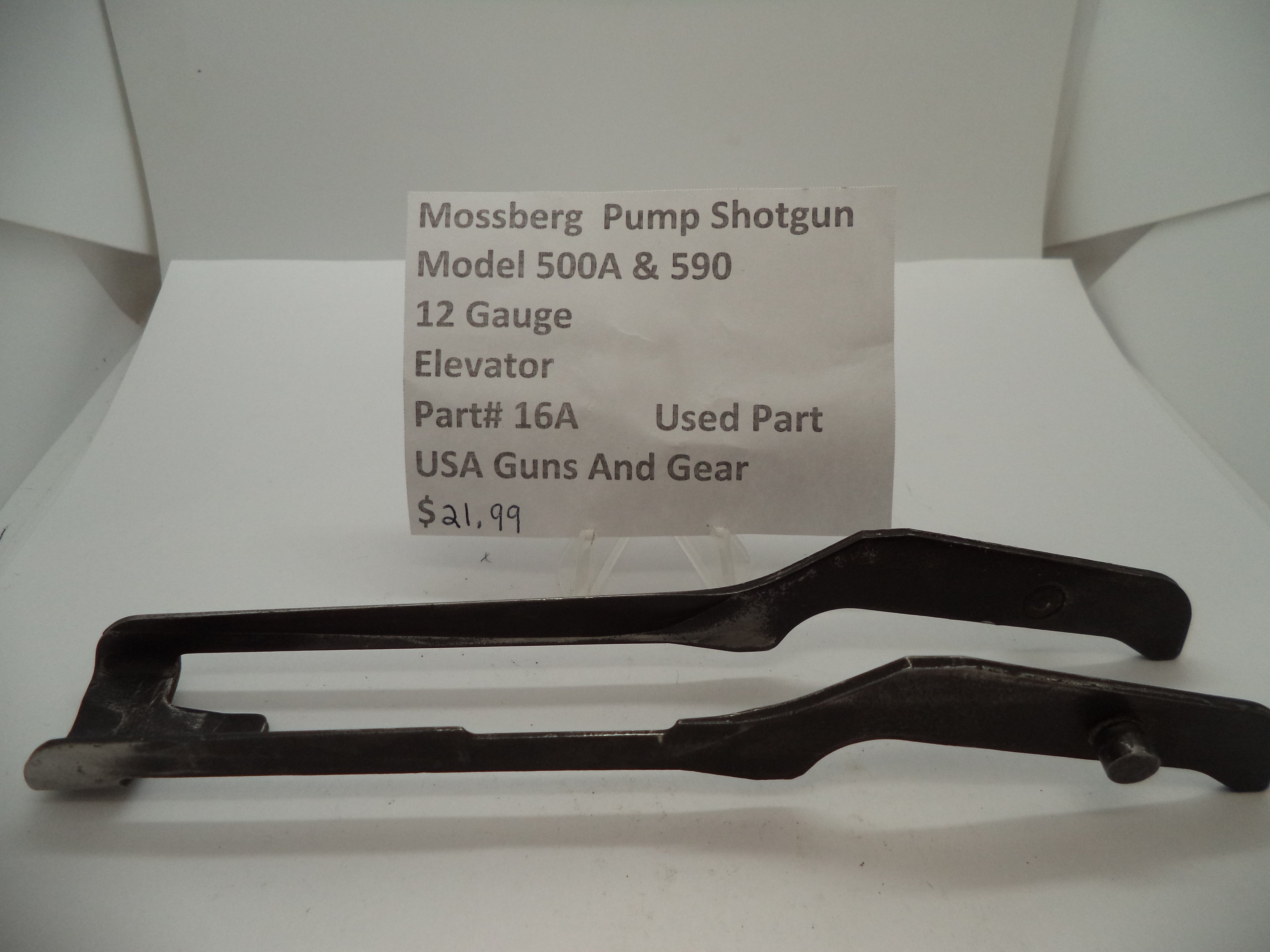 16A Mossberg 12 Gauge Pump Shotgun Model 500A & 590 Used Elevator
