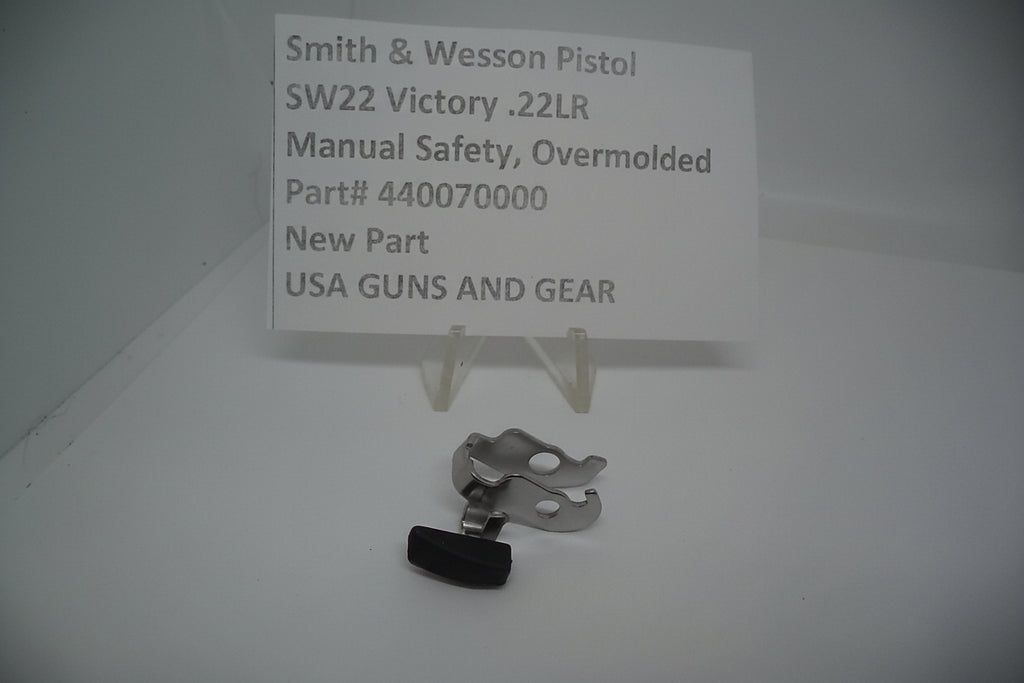 Smith & Wesson SW22 Victory Manual Safety Overmolded 440070000