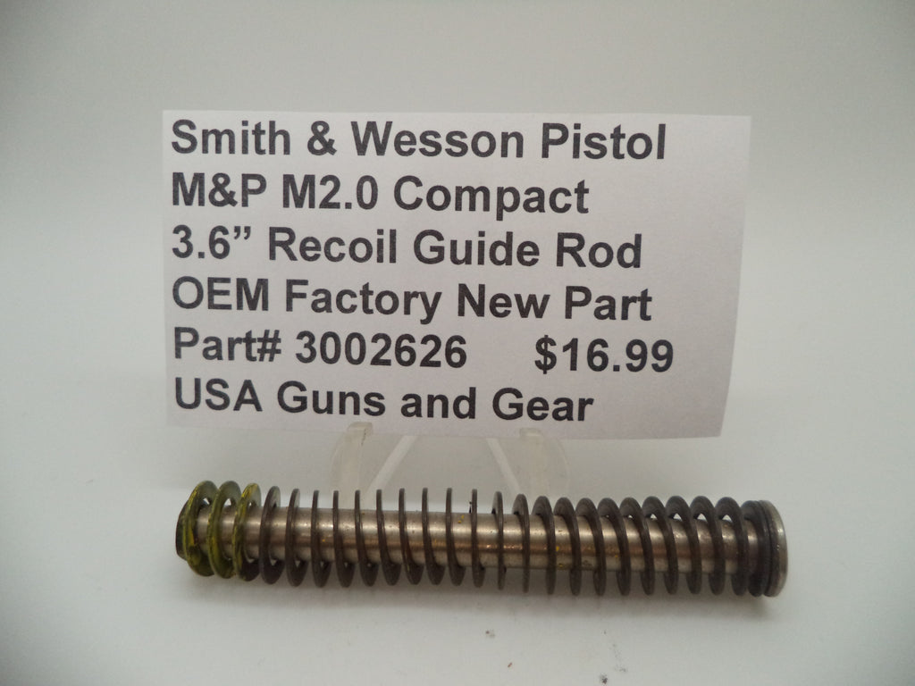 S&W M&P M2.0 Compact Recoil Guide Rod Assembly 3.6" | OEM 3002626