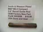 3002626 Smith Wesson Pistol M&P M2.0 Compact 3.6" Recoil Guide Rod 9mm .40