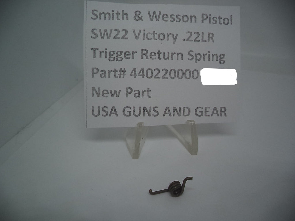 Smith & Wesson SW22 Victory Trigger Return Spring 440220000