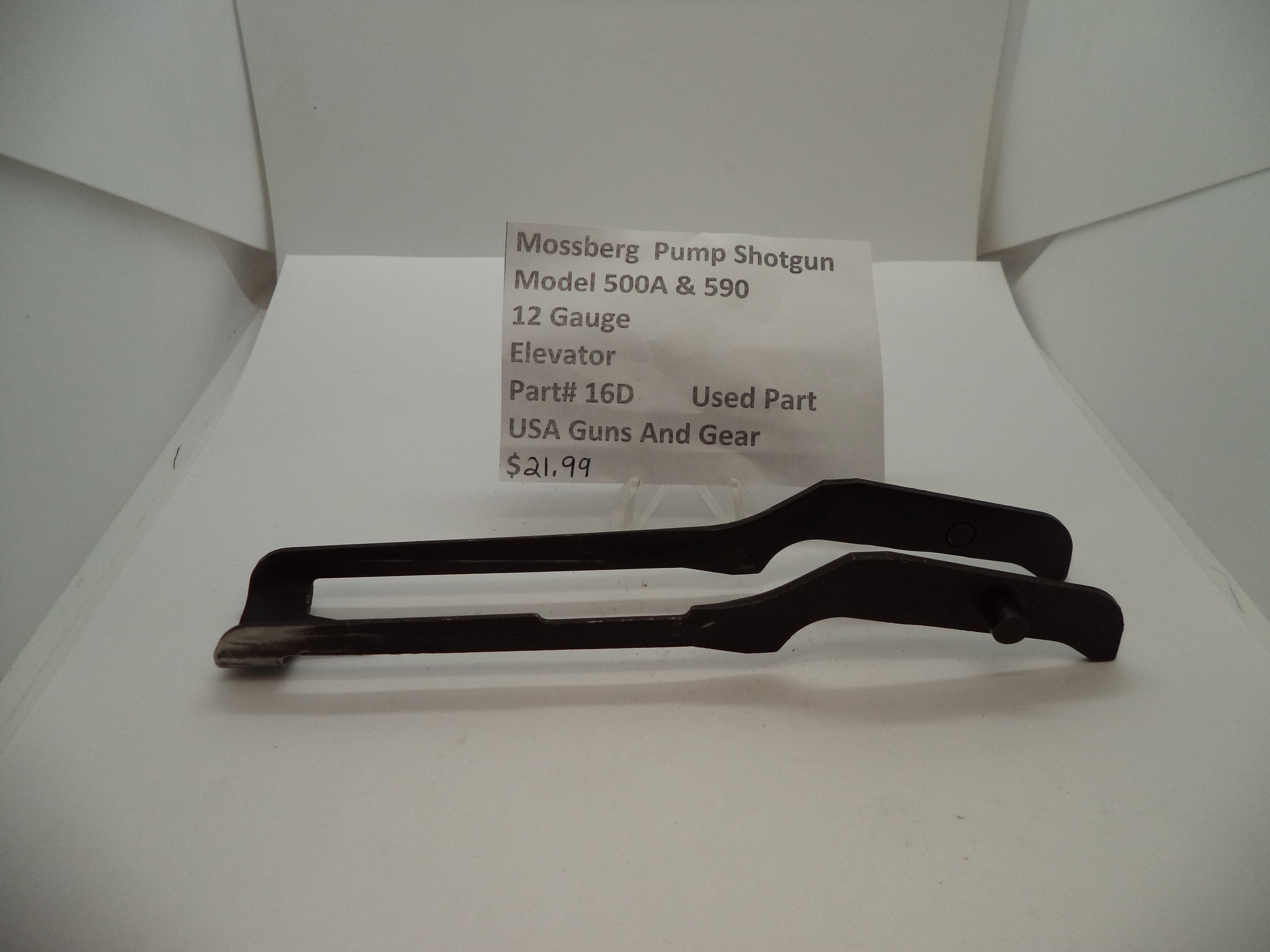 16D Mossberg 12 Gauge Pump Shotgun Model 500A & 590 Used Elevator