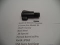 JP361 Smith & Wesson J Frame Model Pre 36 Revolver 2" Barrel Blue Used 38 Spl