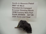 3005845 Smith & Wesson Pistol M&P 45 M2.0 S-Lever Housing Block New