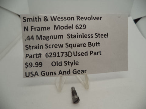 629173D Smith & Wesson N Frame Revolver Model 629 Strain Screw Square Butt  .44 Mag