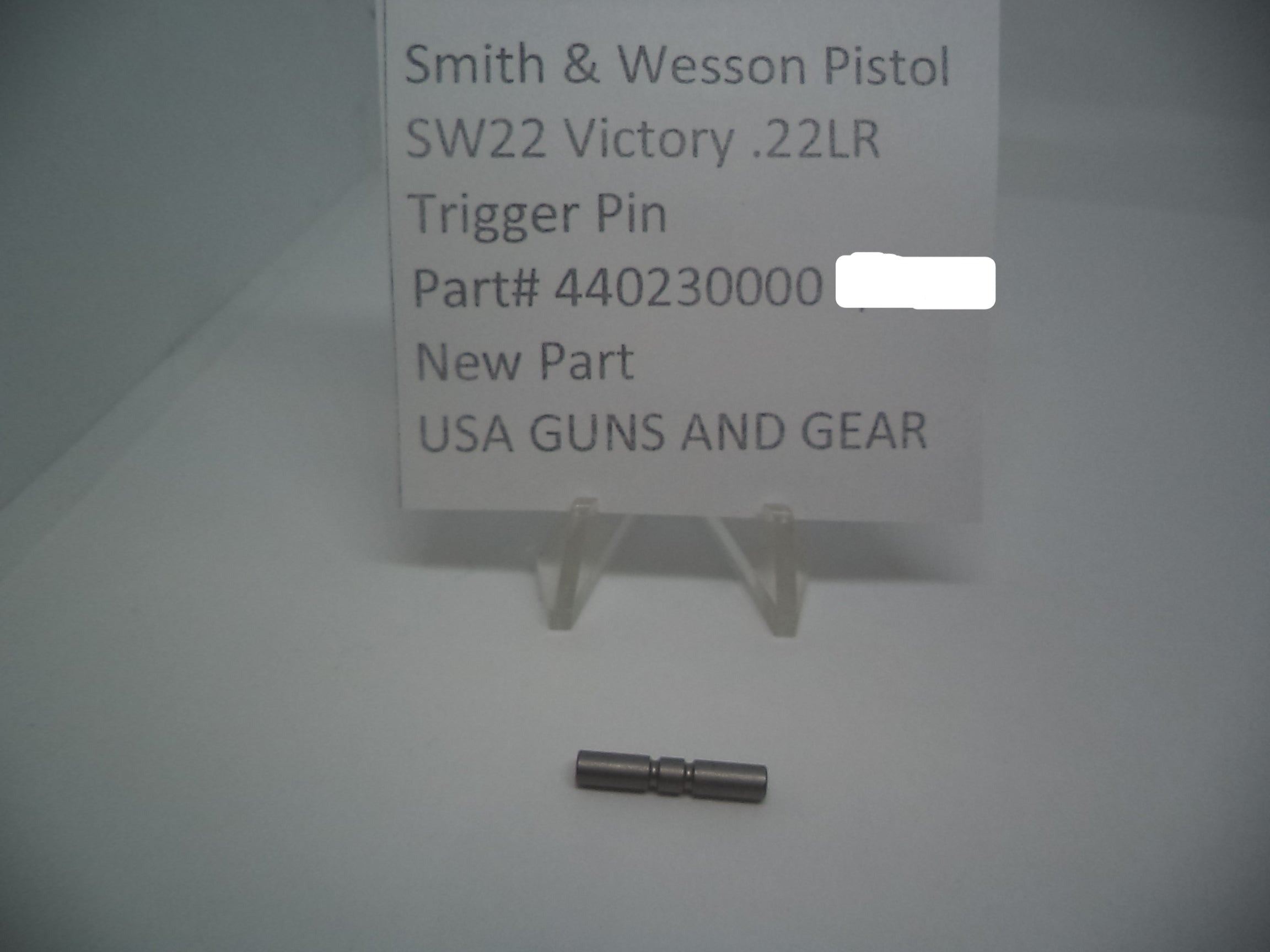 S&W SW22 Victory Trigger Pin .22 LR 440230000