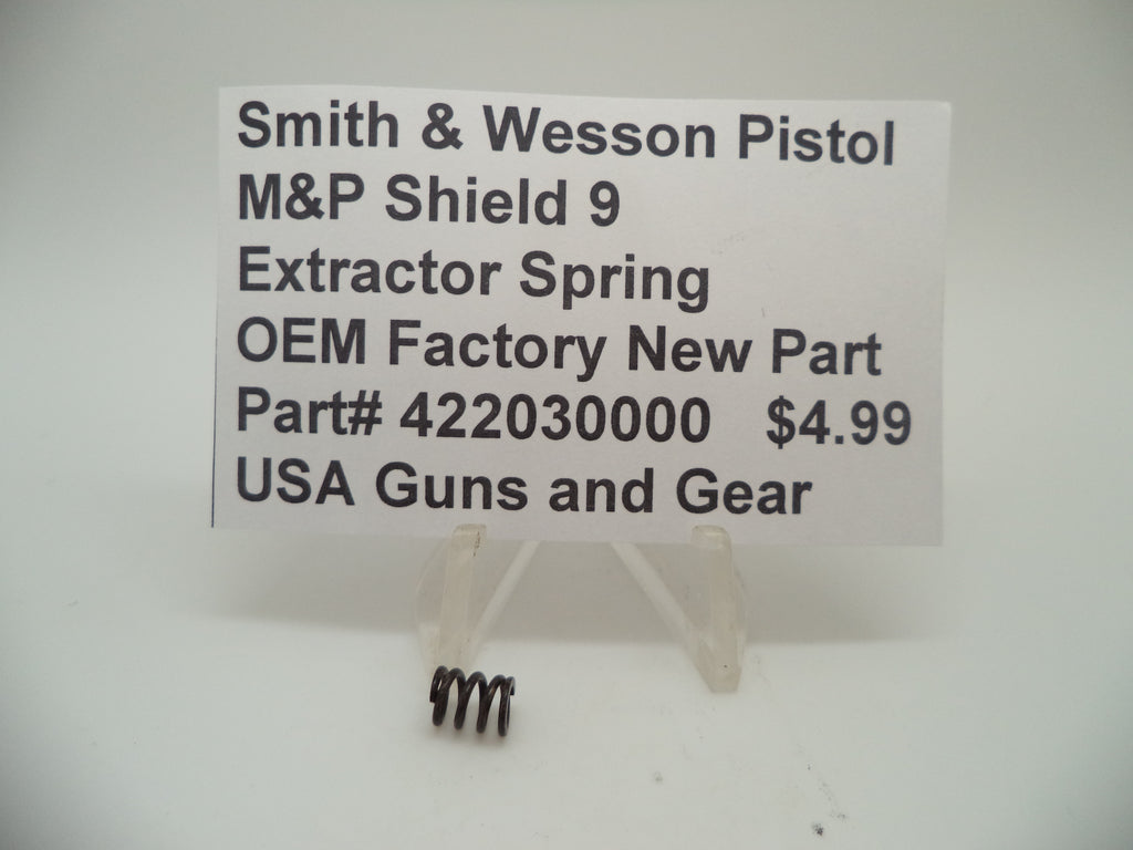 Smith & Wesson M&P Shield 9mm Extractor Spring - Factory OEM 422030000