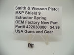 422030000 Smith & Wesson Pistol M&P Shield 9 Extractor Spring Factory New Part