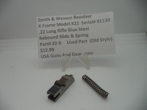 Freedom Arms Derringer Revolver Patriot Model .22 Rebound Slide & Spring 22-8