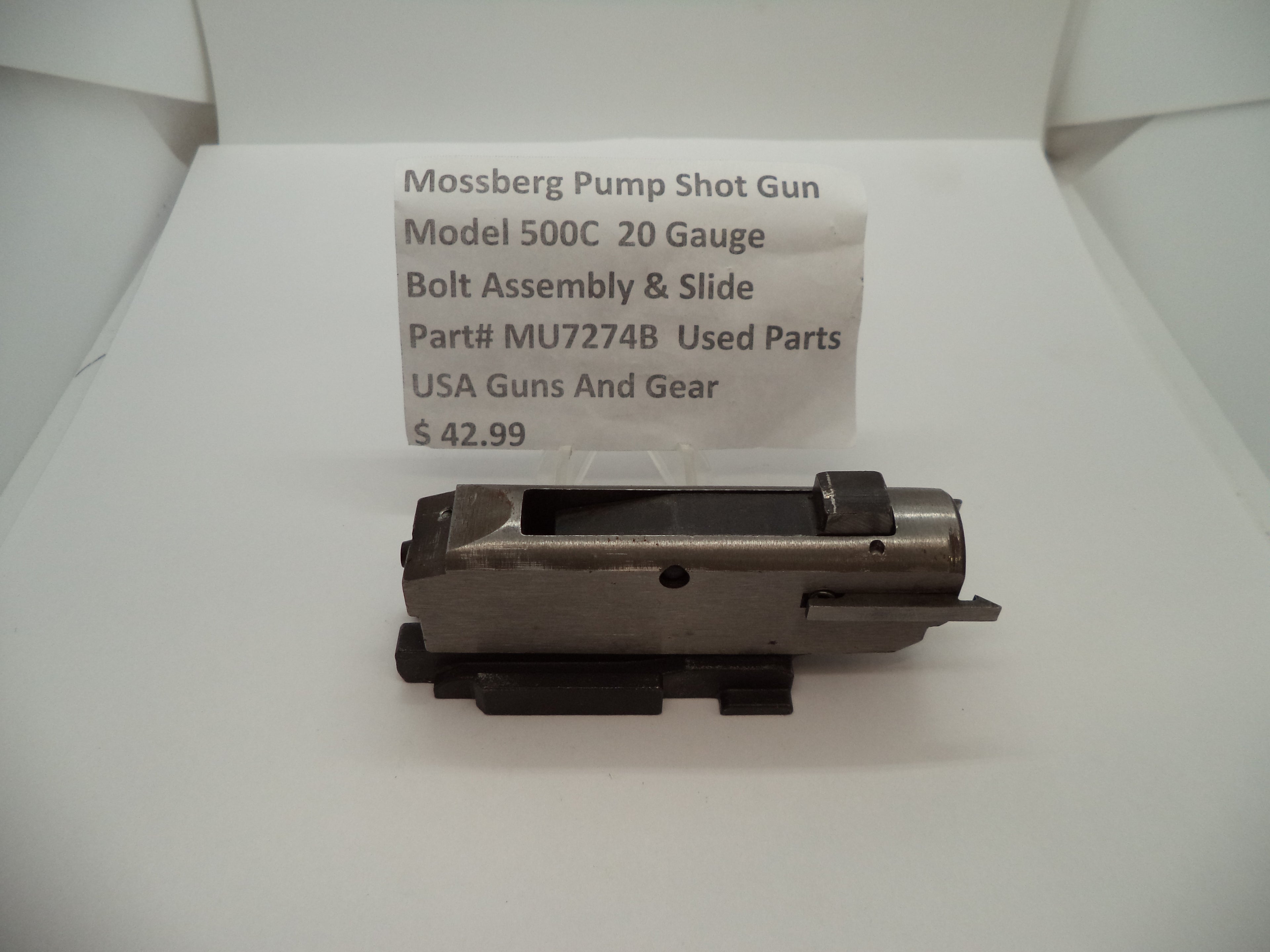 Mossberg 500C Bolt & Slide Assembly 20 Gauge - Used OEM MU7274B