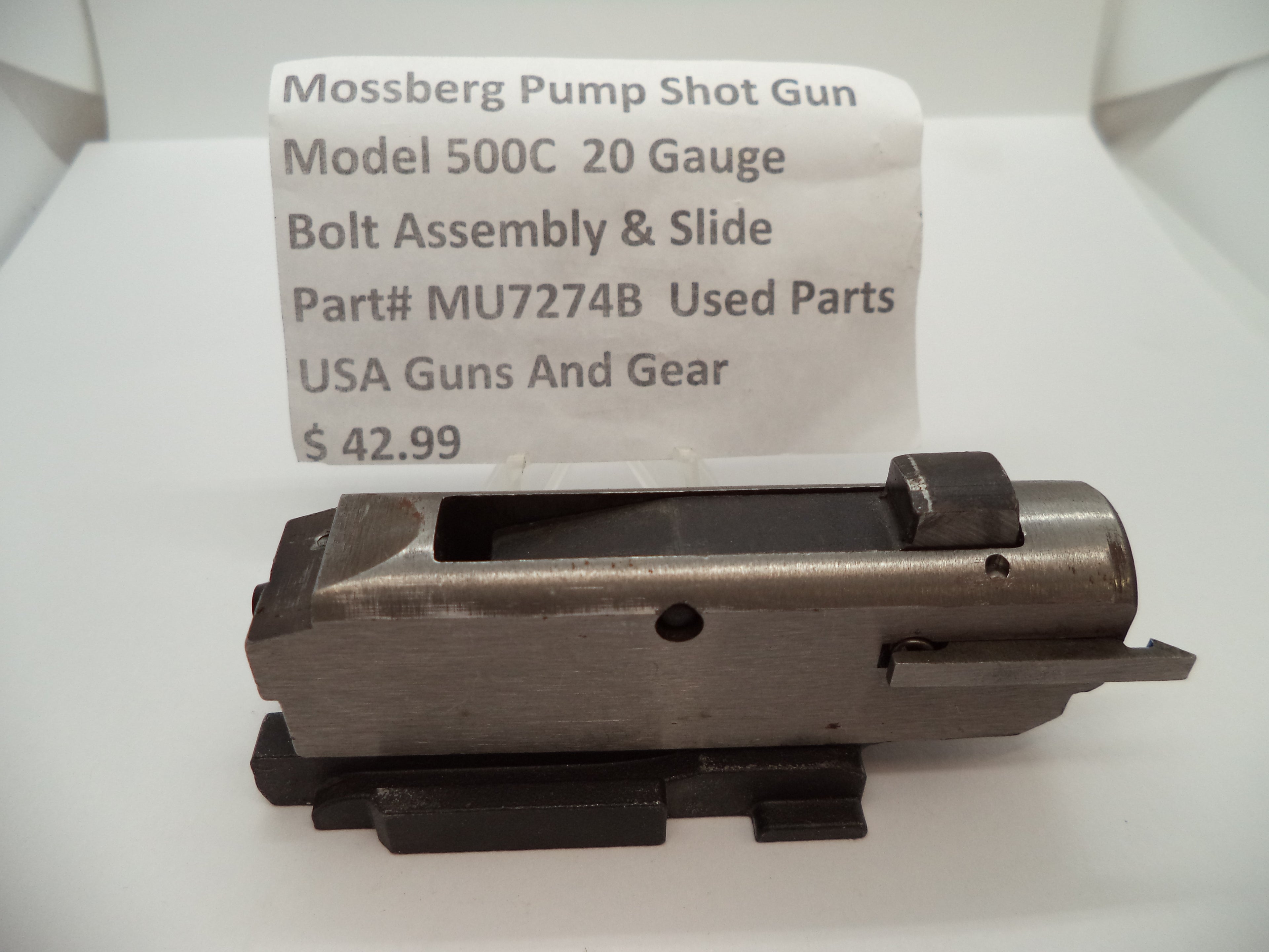 Mossberg 500C Bolt & Slide Assembly 20 Gauge - Used OEM MU7274B