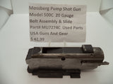 MU7274C Mossberg 20 Gauge Pump Shotgun Model 500C Used Bolt & Slide