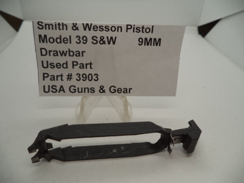 3903 Smith & Wesson Pistol Model 39 S&W Drawbar 9MM Used Part