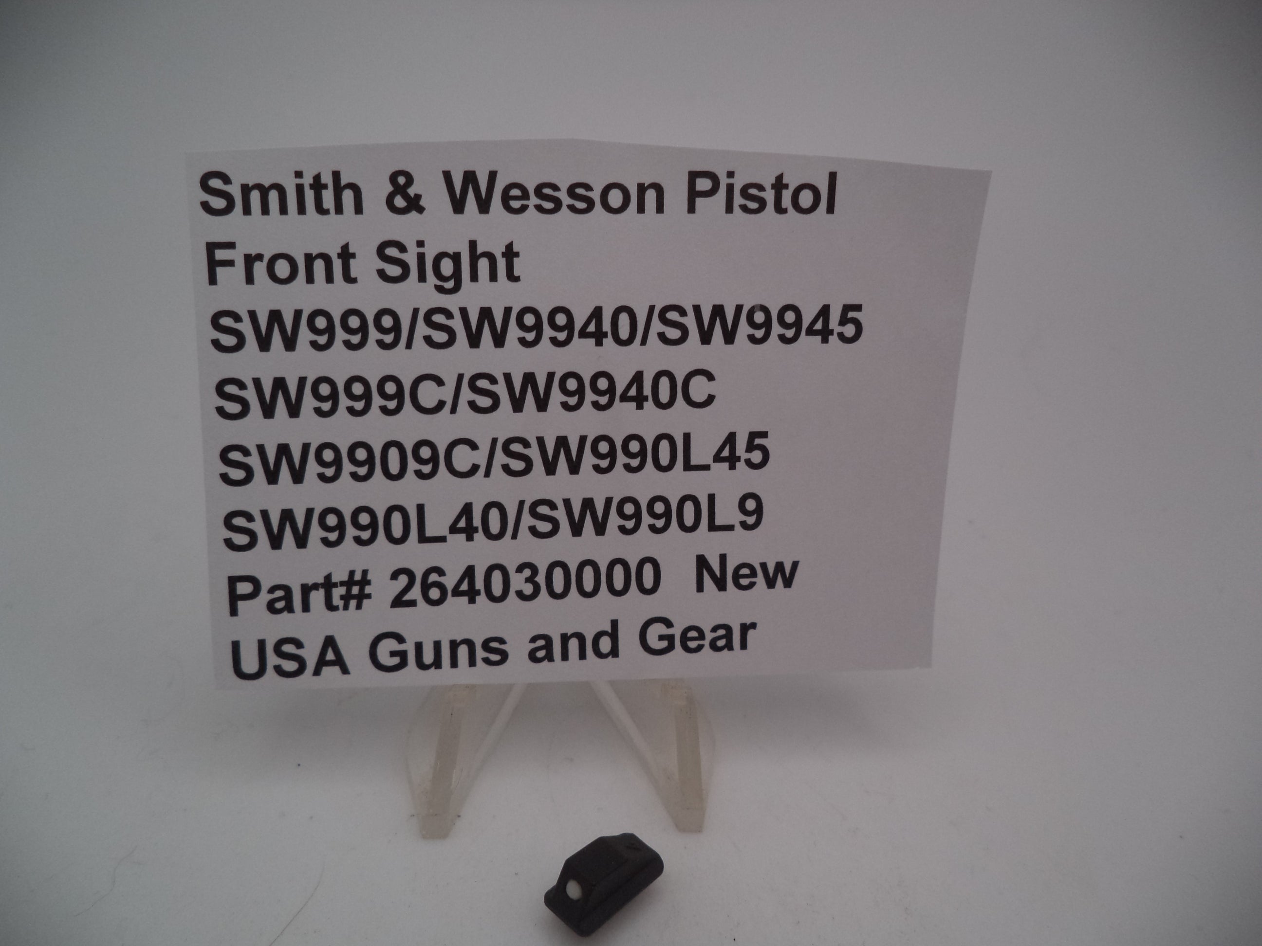 Smith & Wesson SW99 Series Front Sight - Multi-Model - 264030000