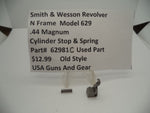 62981C Smith & Wesson N Frame Model 629 Cylinder Stop & Spring .44 Magnum