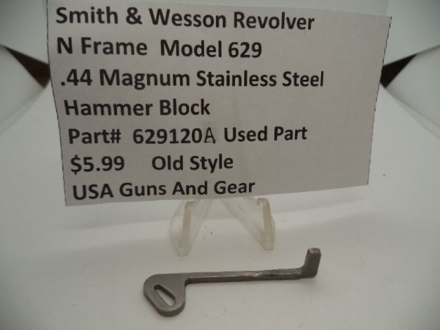 629120A S&W N Frame Revolver Model 629 629-1 629-2 629-3 Hammer Block