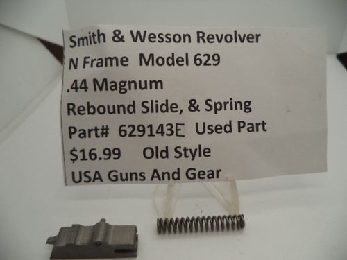 629143E Smith & Wesson N Frame Model 629 Rebound Slide & Spring  .44 Magnum