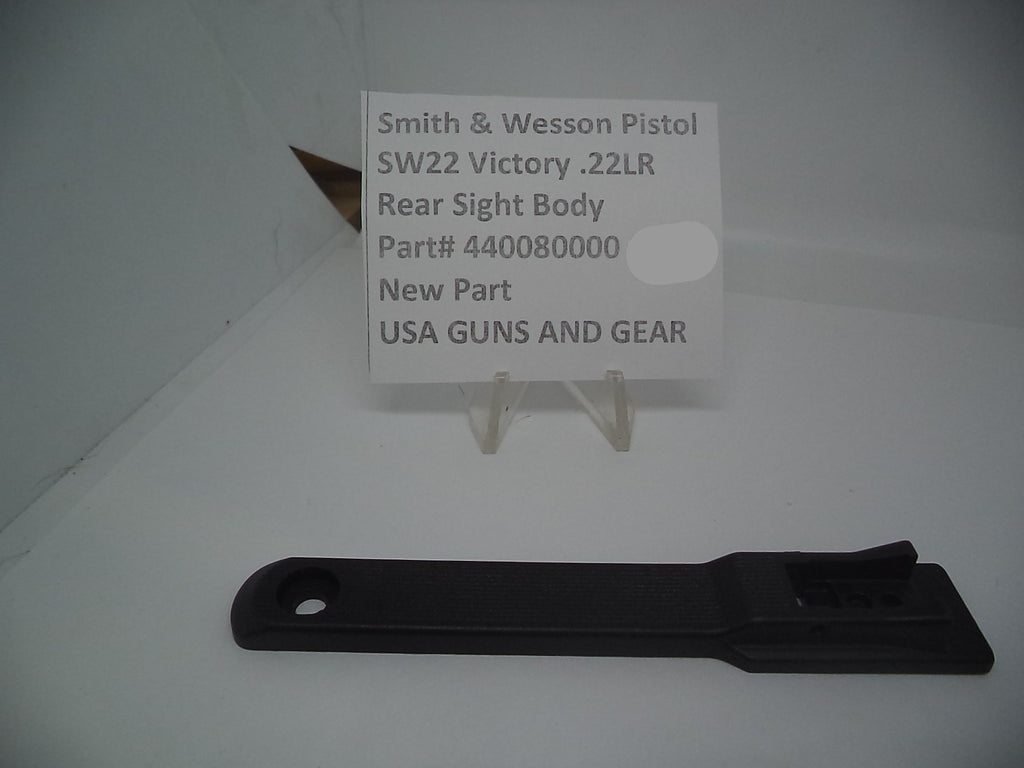 Smith & Wesson SW22 Victory Rear Sight Body 440080000