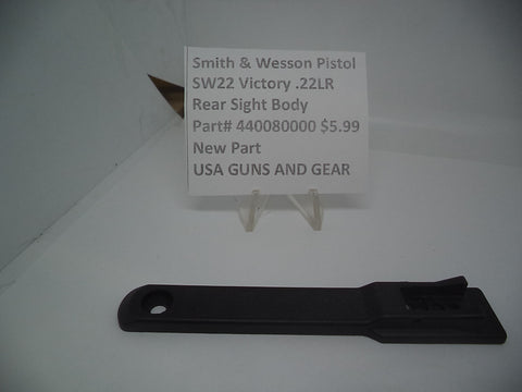 440080000 Smith & Wesson SW22 Victory .22 LR Rear Sight Body