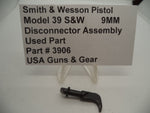 3906 Smith & Wesson Pistol Model 39 S&W Disconnector Assembly 9MM Used