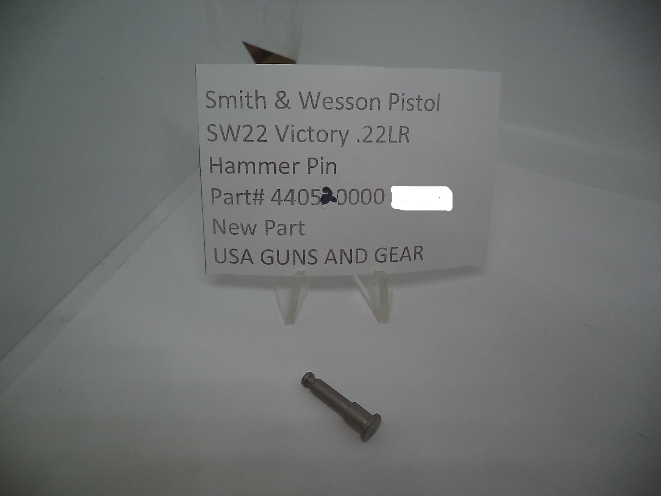 SW22 Victory Hammer Pin | Smith & Wesson Part 440520000