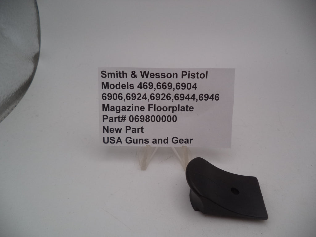 069800000 S&W Magazine Buttplate - 469 669 6904 6906 6924 6926 6944 6946