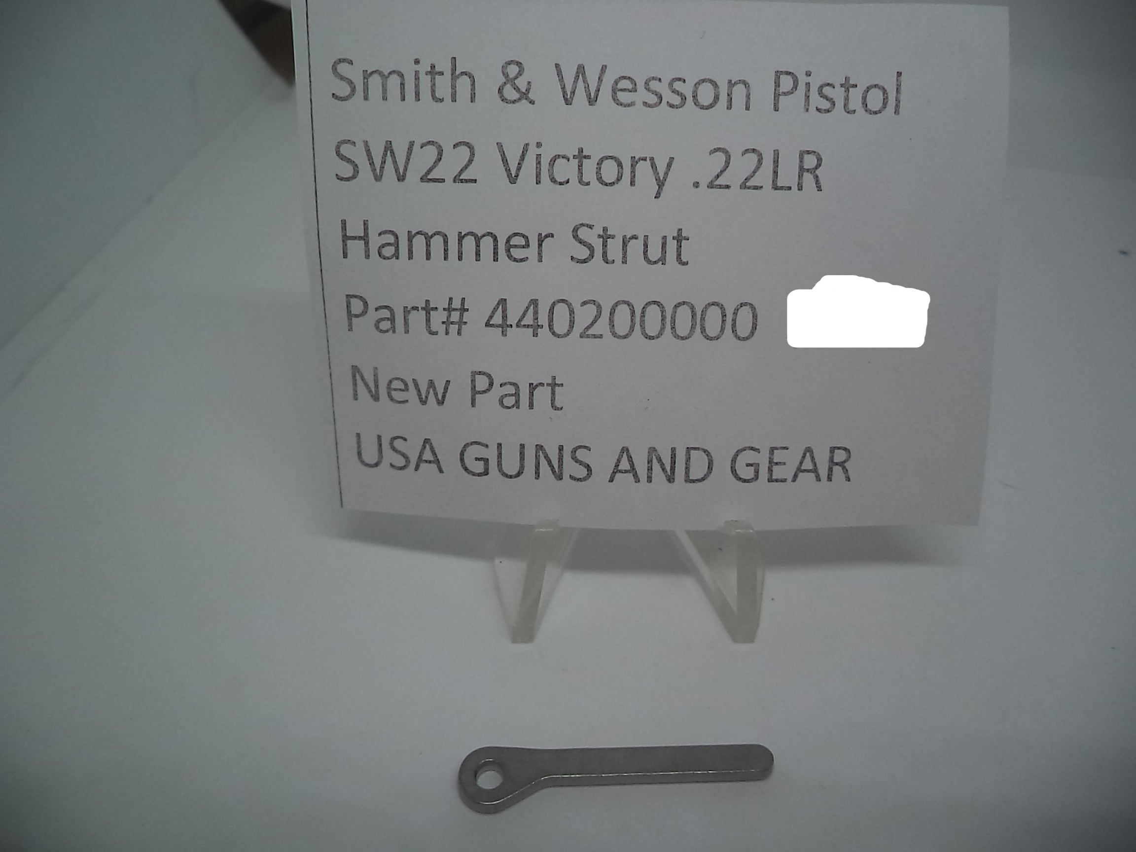 Smith & Wesson SW22 Victory .22 LR Hammer Strut 440200000