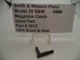 3913 S&W Pistol Model 39 S&W Magazine Catch 9MM Used Part