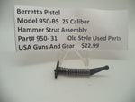 950-31 Beretta Pistol Model 950-BS .25 ACP Hammer Strut Assembly Used Part