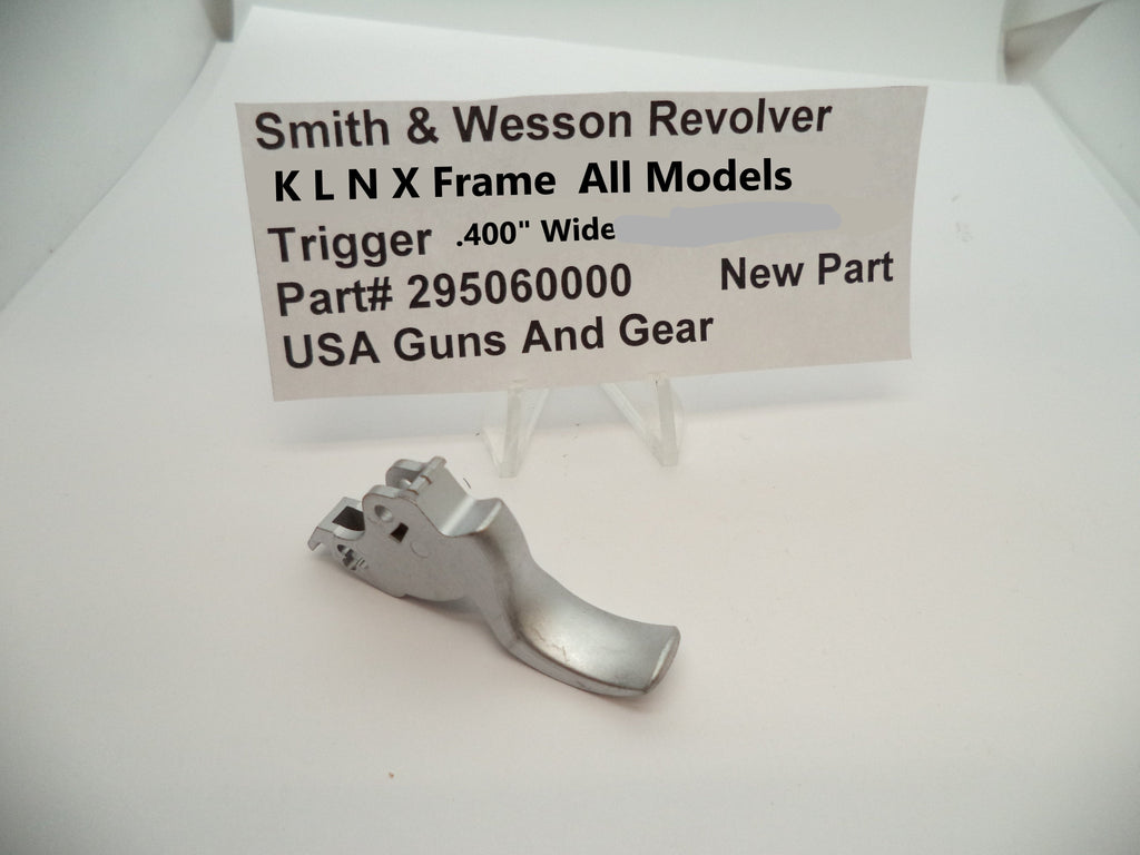 295060000 S&W Revolver K L N X Frame All Models Trigger .400" Chrome