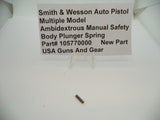 USA Guns And Gear - USA Guns And Gear ambidextrous manual safety body plunger spring - Gun Parts Smith & Wesson Pistol - Smith & Wesson