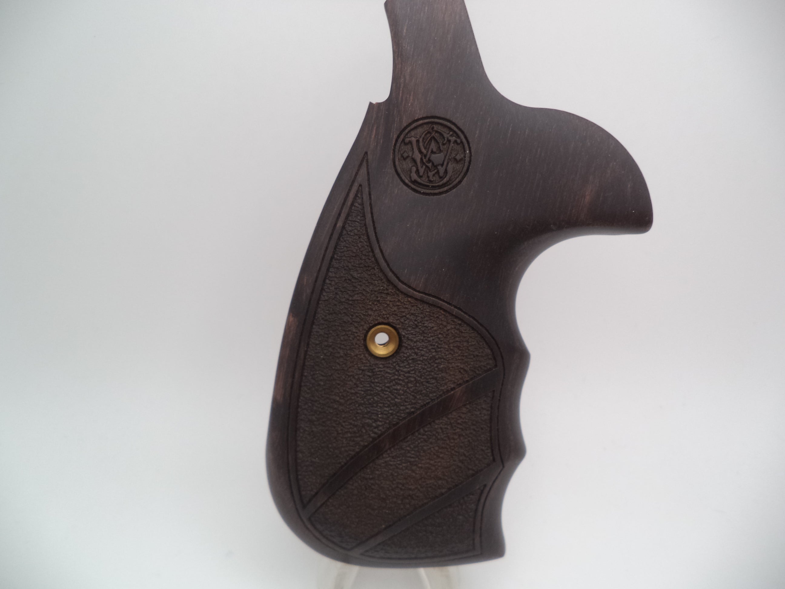 Smith & Wesson N Frame Wood Grips with Hardware - Round Butt Only - Factory New Part 3009703