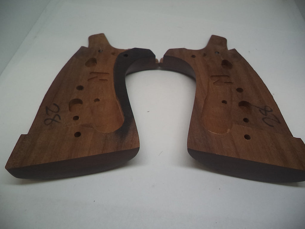 297380000 S&W N Frame Checkered Rosewood Grips Square Butt