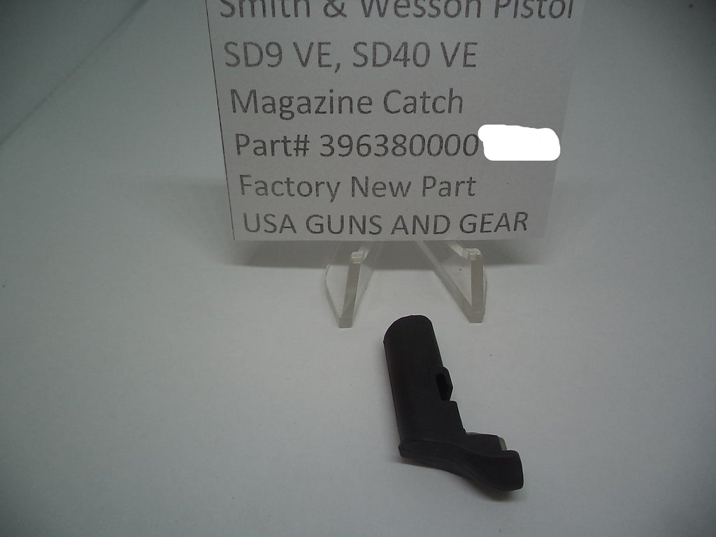 S&W SD9VE Magazine Catch - Factory OEM 396380000