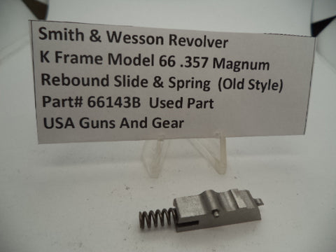 66143B Smith & Wesson K Frame Model 66 Rebound Slide & Spring .357 Mag.