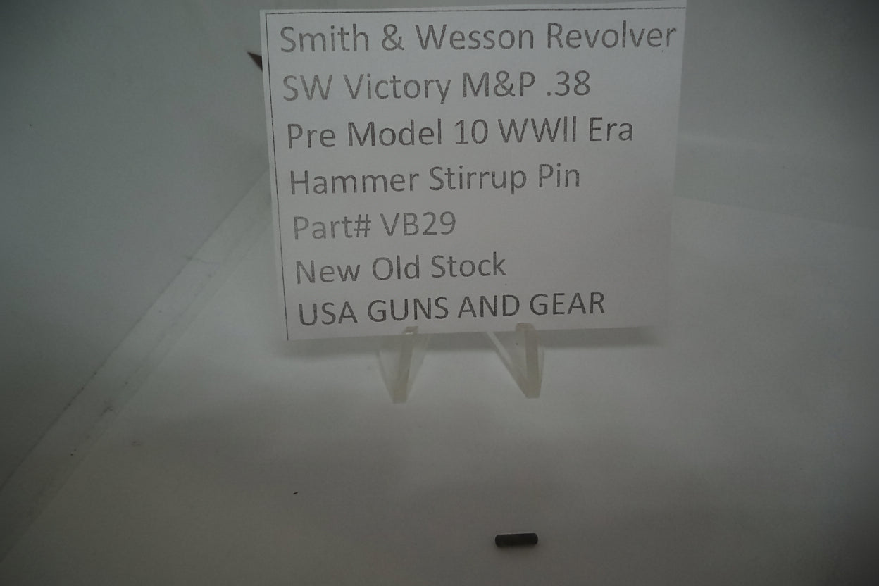 S&W K Frame Victory M&P Hammer Stirrup Pin .38 Special Pre-Model 10 NOS VB29