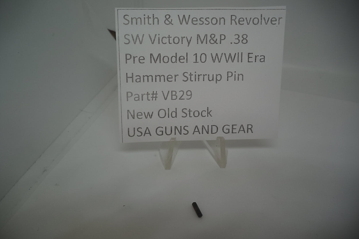 S&W K Frame Victory M&P Hammer Stirrup Pin .38 Special Pre-Model 10 NOS VB29