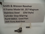 6681C Smith & Wesson K Frame Model 66 Cylinder Stop & Spring .357 Magnum