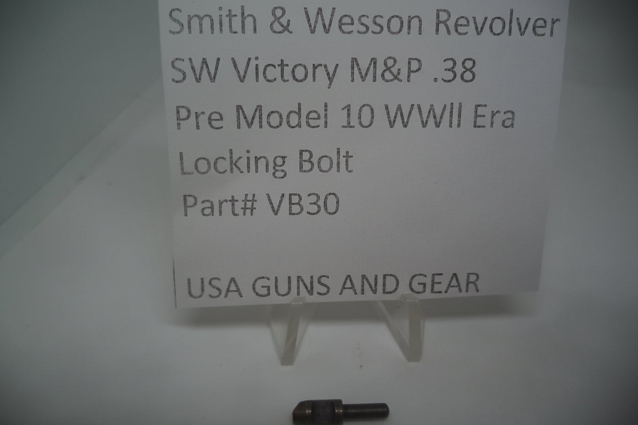 S&W K Frame Victory M&P Locking Bolt .38 Special Pre-Model 10 NOS VB30
