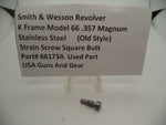66173A Smith & Wesson K Frame Model 66 Strain Screw Square Butt .357 Mag.
