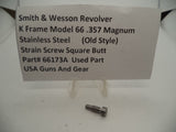 66173A Smith & Wesson K Frame Model 66 Strain Screw Square Butt .357 Mag.