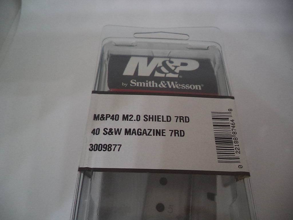 Smith & Wesson M&P 40 M2.0 Shield Magazine - 7 Round .40 S&W - Factory OEM 3009877