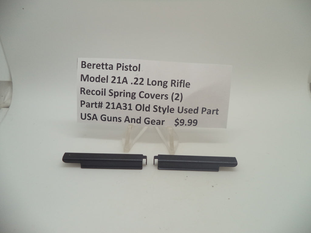 21A31 Beretta Pistol Model 21A .22 L.R Recoil Spring Covers
