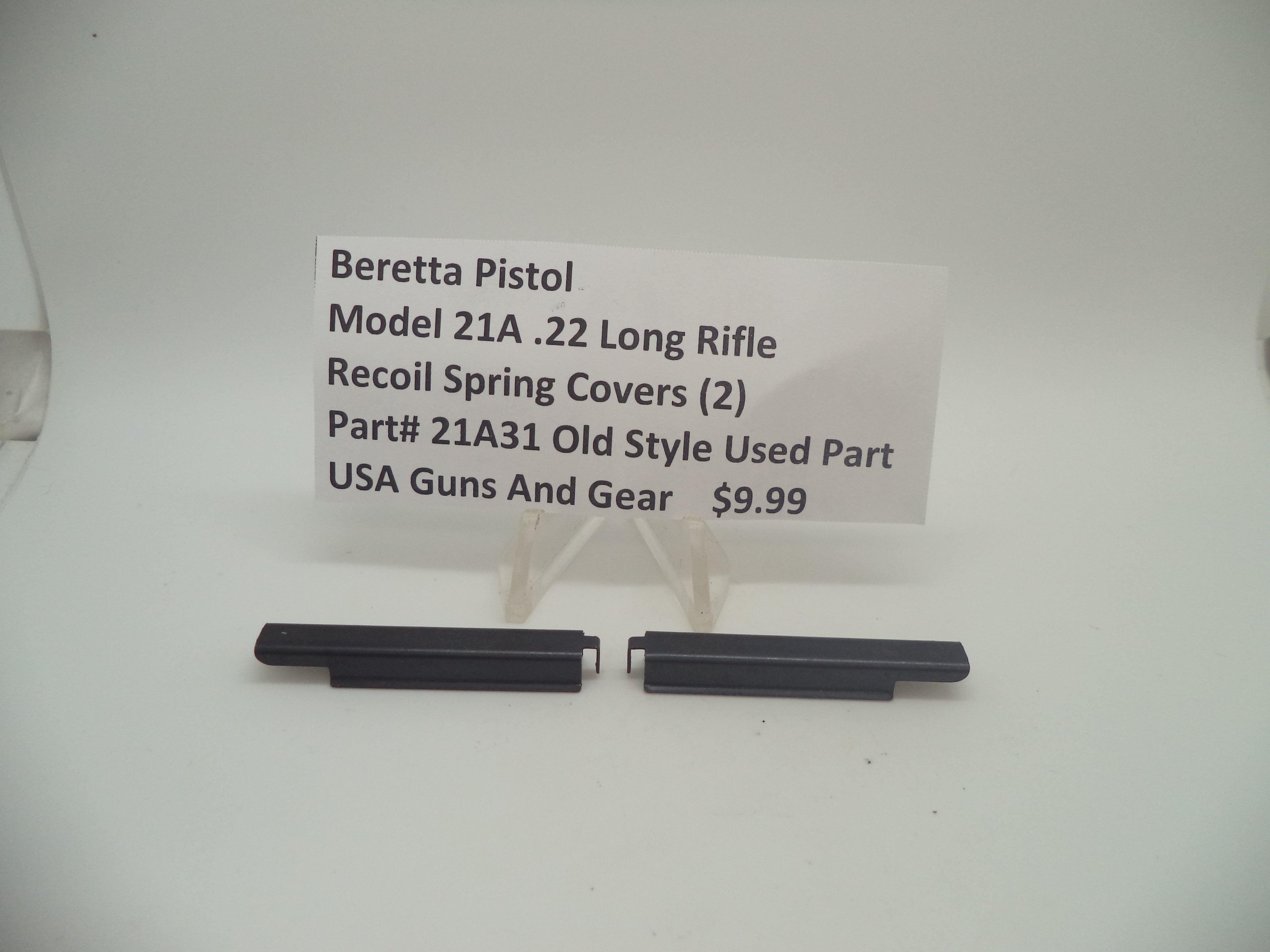 21A31 Beretta Pistol Model 21A .22 L.R Recoil Spring Covers